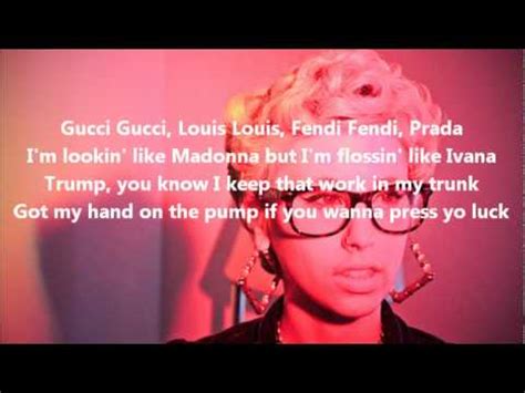 gucci fendi prada i wanna know you girl|Gucci Gucci lyrics by Kreayshawn, 5 meanings, official 2024 song .